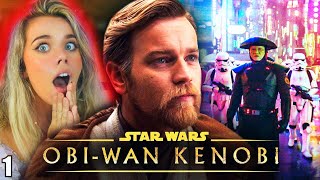 OBIWAN KENOBI REACTION  FIRST TIME WATCHING  EPISODE 1 [upl. by Christis850]