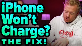 iPhone Not Charging How To Fix It 2023 [upl. by Ogren421]