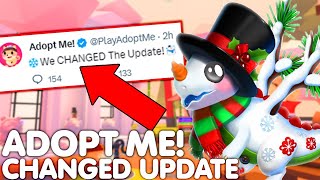 ⚠️BEWARE 🤯ADOPT ME JUST CHANGED THIS NEW UPDATE…🔥😱EVERYONES HAPPY ALL INFO ROBLOX [upl. by Berga]