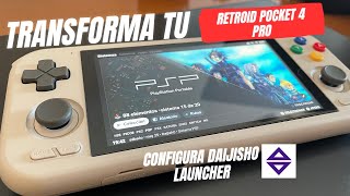 ¡Daijisho convierte tu Retroid Pocket 4 Pro en una máquina [upl. by Nuris]