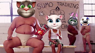 Talking Tom Shorts I WANT SUMO Doritos Commercial Parody [upl. by Beryle]