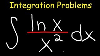 Integral of lnxx2 [upl. by Vincenz482]