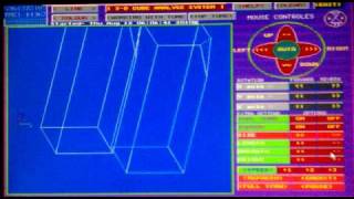 Turbo C Graphics Programming 3D CUBE ANALYZER [upl. by Anitnemelc]