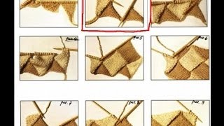 how to knit entrelac for beginners [upl. by Jew]