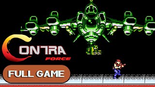 Contra Force NES FULL GAME Longplay Gameplay Walkthrough Playthrough VGL [upl. by Aldon963]