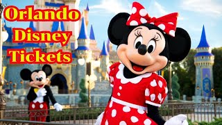 Orlando Walt Disney World Tickets [upl. by Eimmac]