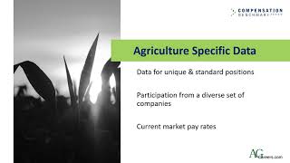 AgCareerscom Compensation Benchmark Review [upl. by Matlick]