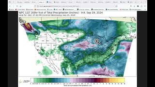 Sept 19 2024 Recent Drought Regions in Central US Need Weekend Rains  MultiModel Analysis [upl. by Adnac]