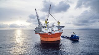 World Class Engineering  Mega Construction Offshore Oil And Gas Drilling Platform [upl. by Skipper805]