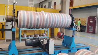 PHS10000H Papermaking Drum Roller Dryer Cylinder Balancing Machine up to 10T [upl. by Potts107]