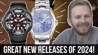 2024 Is Off To A Great Start New Releases From Seiko Citizen Longines IWC and more [upl. by Wavell]