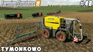 Spraying slurry with CLAAS Xerion 3000 Saddle Trac  Tymonkowo  Farming simulator 19  уз 48 [upl. by Dorothi]