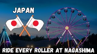 Ride EVERY Roller at Nagashima Amusement Park Japan in 2024 [upl. by Emerald]