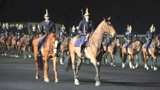 Regiment de cavalerie Charge à Vincennes le 28 03 2014 [upl. by Aeslehc274]