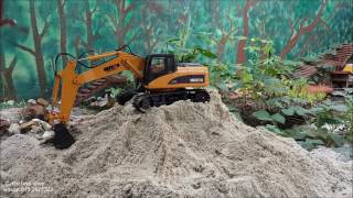 huina excavator korek pasir basah drc toys [upl. by Breana]