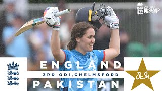 Superb SciverBrunt Scores 124  Highlights  England v Pakistan  3rd Women’s Metro Bank ODI 2024 [upl. by Aelegna]