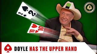 WSOP 2021  Only Interview Poker Pro Doyle Brunson Gives at Main Event [upl. by Akimak]