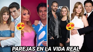 PAREJAS de novelas que se enamoran en la vida real y no lo sabias [upl. by Kenny]