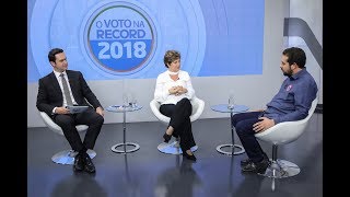 Record TV entrevista o presidenciável Guilherme Boulos [upl. by Luzader]