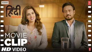 Mere Bache Ka Admission Karwado  Hindi Medium Movie Scene  Irrfan Khan Saba Qamar [upl. by Suivatna]