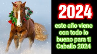 HOROSCOPO CHINO 2024  Predicciones para el signo del Caballo para el año 2024 Intuición Comprobada [upl. by Niltiak737]