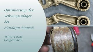 Optimiertes Schwingenlager für Zündapp Mopeds I HWerkstatt® Gengenbach [upl. by Violet756]