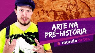 🗿 Arte na Préhistória Paleolítico e Neolítico  Mundo Artes  ENEM [upl. by Gnouhc]