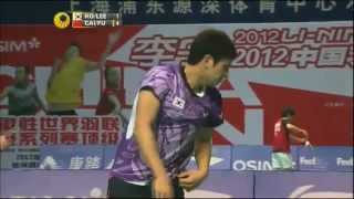 QF  MD  Ko SHLee YD vs Cai YFu H  2012 China Open [upl. by Thorin173]