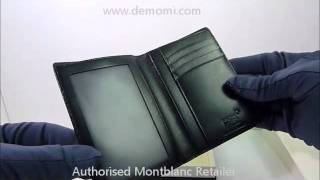 MB 2664 montblanc wallet meisterstuck portafoglio review mont blanc [upl. by Norek]