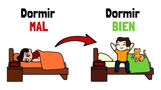 Cómo dormir BIEN y despertar temprano sin sentirte cansado la mentira sobre el sueño [upl. by Belia]