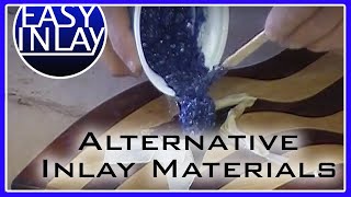 Alternative Inlay Material for Woodworking  Easy Inlay Pro Tips [upl. by Adnuahsor]