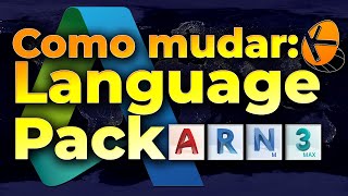 Como mudar o idioma do AutoCAD Revit 3DS Max e Navisworks Language Pack [upl. by Abekam413]