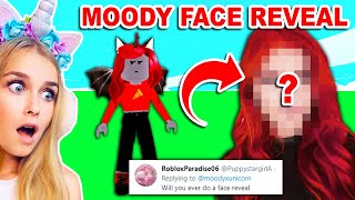 Is My BEST FRIEND MOODY Going To Do A FACE REVEAL Roblox [upl. by Esorbma82]