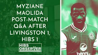 Hibs will always be important to me  Myziane Maolida reflects on loan spell [upl. by Ailis]