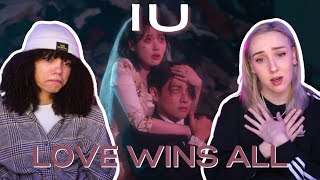 COUPLE REACTS TO IU Love wins all MV Starring V of BTS [upl. by Norling985]