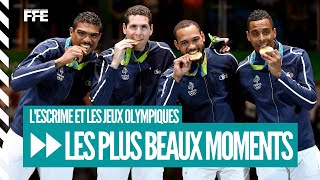 Les plus beaux moments olympiques de lescrime française [upl. by Imray229]