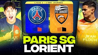 🔴 PSG  LORIENT  Bon test pour Paris au Parc   paris vs fcl   LIGUE 1  LIVEDIRECT [upl. by Alonzo]