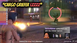 STOPPING Mk2 Griefers Cargo Griefers amp Tryhards From Taking My… on GTA Online [upl. by Lorette]