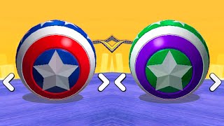 Going Balls  Super Star Ball ⭐️ Mirror Colored Levels 17531759 Race321 [upl. by Elsy211]