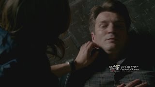 Castle 7x06 quotTime of Our Livesquot closedcaptioned Castle is Shot Beckett Recues Him Back Real World [upl. by Lrem]