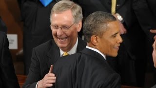 McConnell Well work with Obama [upl. by Aizahs498]