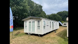 Mobilheim West Nordhorn Westwood 12x4 €45000 Doppelglas Zentralheizung [upl. by Alleusnoc]