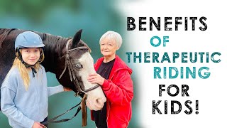 Benefits of Therapeutic Horseback Riding for Kids  Tour of Heart of Texas Therapeutic Riding Center [upl. by Ahsrat]