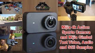 Testing Xiaomi Mijia 4K Action Camera Mijia Stabilized Gimbal [upl. by Allianora]