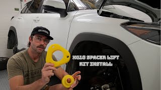 2022 Corolla Cross XG10 Spacer Lift Kit Install [upl. by Simons]