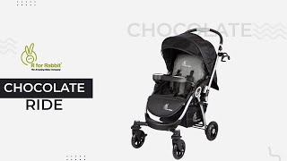 R FOR RABBIT CHOCOLATE RIDE BABY STROLLER amp PRAM FOR KIDS 0 TO 3 YEAR INSTALLATION VIDEO [upl. by Eelah]