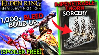 The BEST Bleed Build Elden Ring 2024 Impenetrable Thorns NERFED WATCH NEW VIDEO [upl. by Cirdet122]