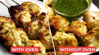 CHICKEN MALAI KABAB  CHICKEN MALAI KABAB WITHOUT OVEN  CHICKEN MALAI KABAB WITH OVEN [upl. by Yllet]