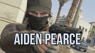 GTA 5 Online  How To Make Aiden Pearce From Watch Dogs [upl. by Maitilde]