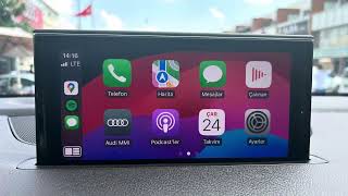 Audi Q7 CarPlay Aktivasyonu Navigasyon Yükleme Q7 4M [upl. by Delora598]